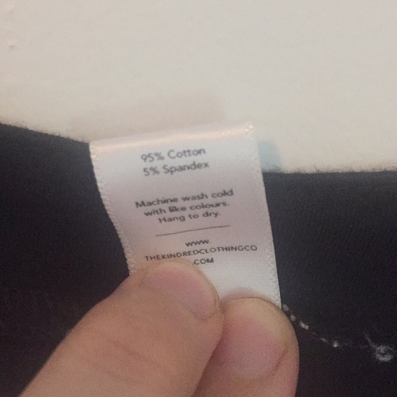 Versatile Cotton Black Dress - Picture 3 of 3